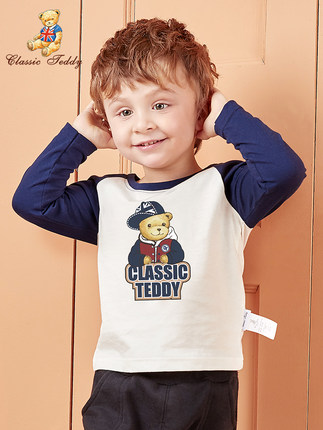 精典泰迪 儿童长袖T恤打底衫