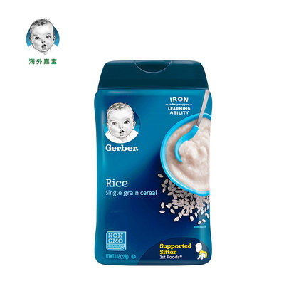 嘉宝 婴幼儿高铁营养米粉227g
