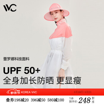 VVC 女中长款防晒皮肤衣