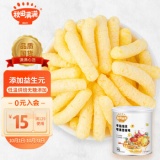 秋田满满 手指泡芙条苹果香蕉味40g