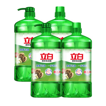  立白 茶籽洗洁精1kg*4瓶 
