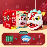 乐乐鱼  儿童泡泡机 舞狮款-龙年礼盒(15包浓缩液)