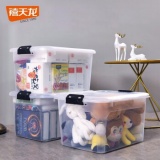 禧天龙  透明收纳箱3个