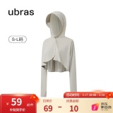 ubras 羽柔披肩连帽防晒衣