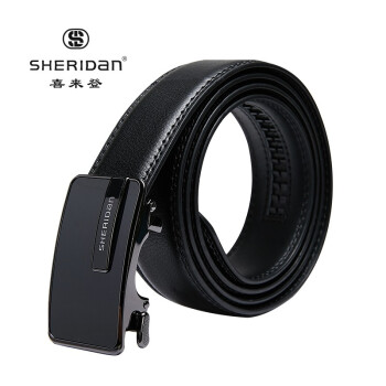 Sheridan喜来登 牛皮自动扣腰带礼盒装
