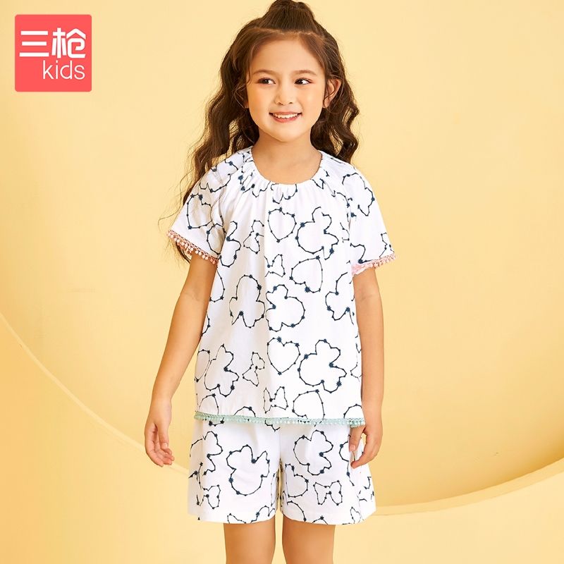 三枪 儿童家居服套装