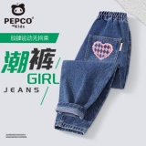 小猪班纳 女童牛仔裤