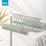 茶花 裤夹衣架5支