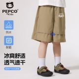 小猪班纳 男童冰丝速干五分裤