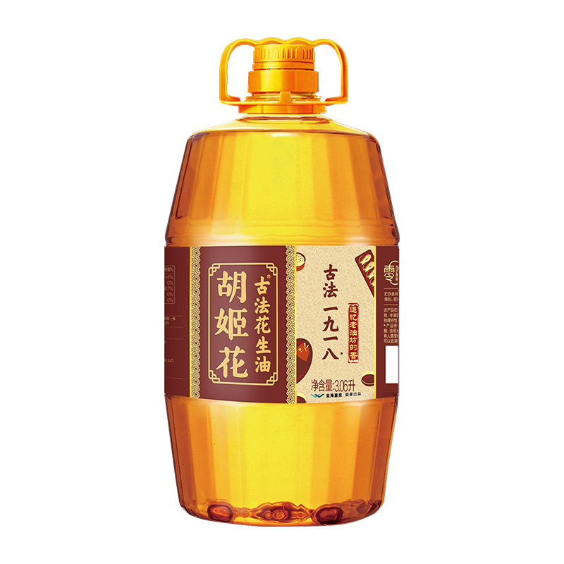 胡姬花 古法一九一八花生油3.06L