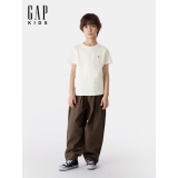 Gap 男女童纯棉小熊刺绣短袖
